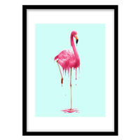 قیمت و خرید تابلو دکوراتیو مدل نقاشی مدرن فلامینگو کد 1356