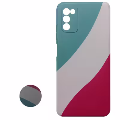 کاور مدل M0017 مناسب برای گوشی موبایل سامسونگ Galaxy A03s به همراه پاپ سوکت