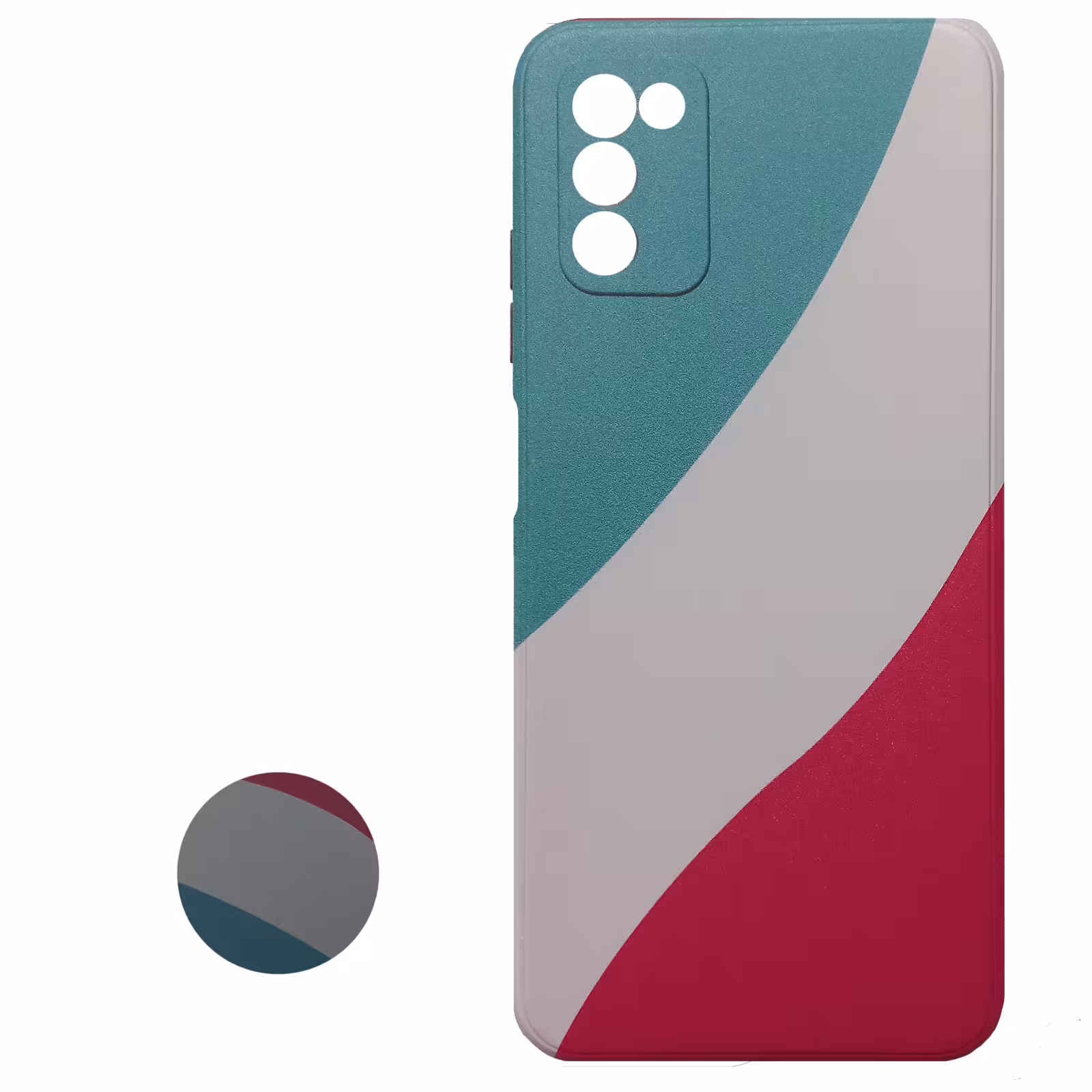 کاور مدل M0017 مناسب برای گوشی موبایل سامسونگ Galaxy A03s به همراه پاپ سوکت