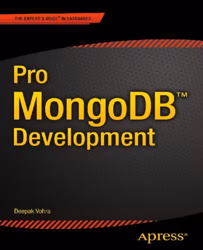 خرید و دانلود نسخه کامل کتاب Pro MongoDB Development