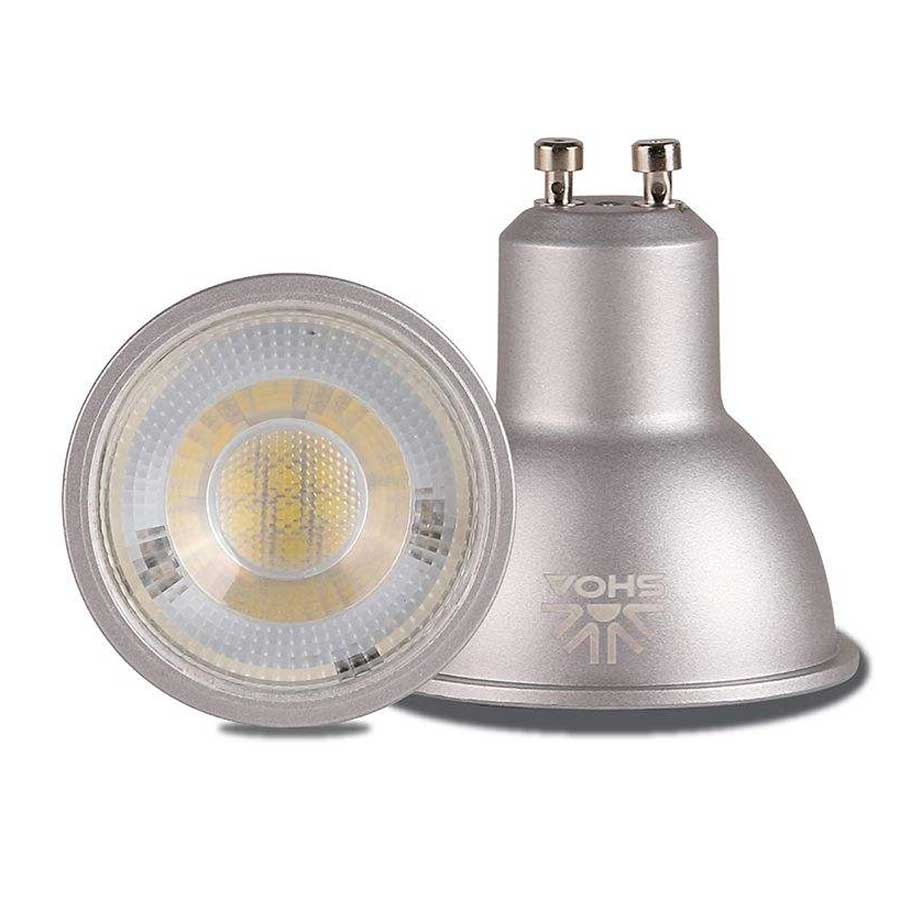 لامپ هالوژن ال ای دی 7 وات شعاع مدل SH-GU10-7W-Dimmable