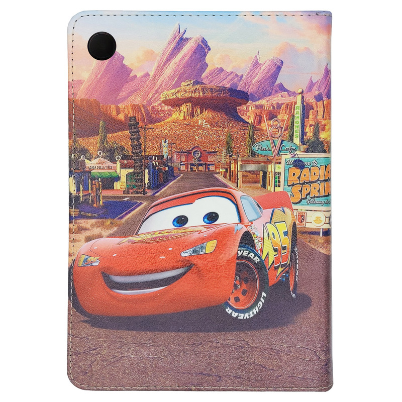 کیف کلاسوری مدل ماشین ها کد G-141 مناسب برای تبلت سامسونگ Galaxy Tab A9 Plus / X216 | دیجی قاب دونی