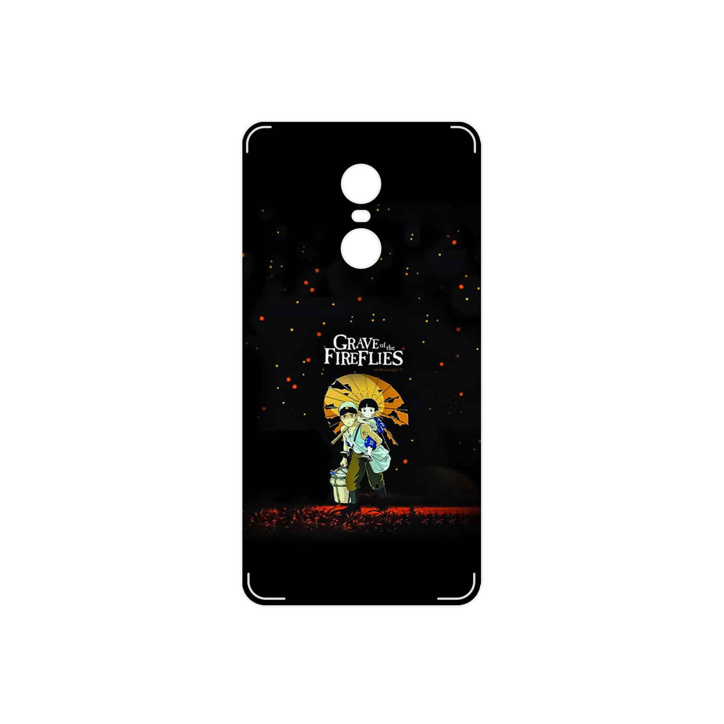 برچسب پوششی ماهوت مدل Grave of the Fireflies مناسب برای گوشی موبایل شیائومی Redmi Note 4X