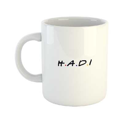 ماگ طرح فرندز مدل هادی