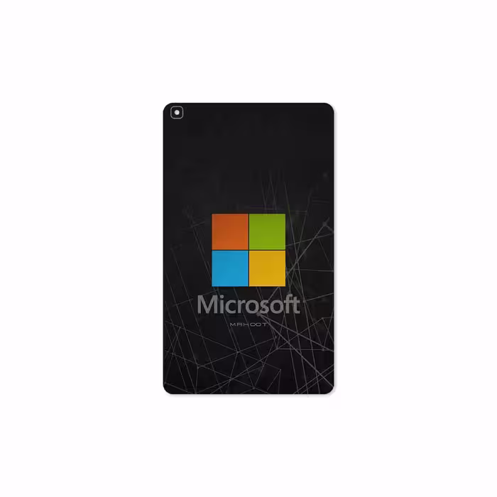 برچسب پوششی ماهوت مدل Microsoft-Logo مناسب برای تبلت سامسونگ Galaxy Tab A 8.0 2019 T290