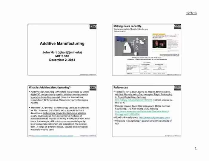 خرید و دانلود نسخه کامل کتاب Additive Manufacturing