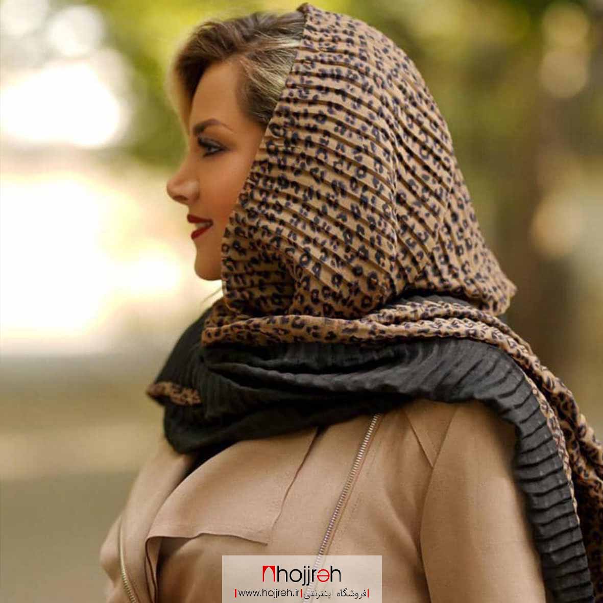 اطلاعات ، قیمت و خرید شال پلیسه دو رو مزونی کد D139