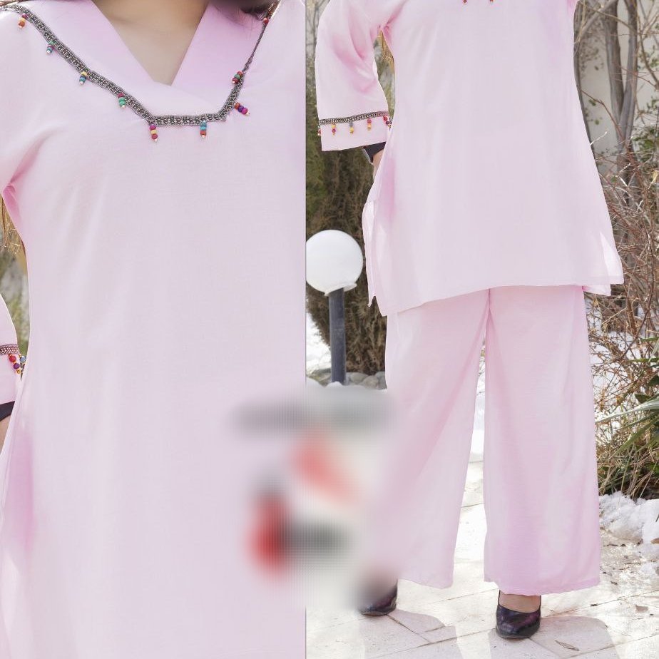 ست تونیک و شلوار زنانه