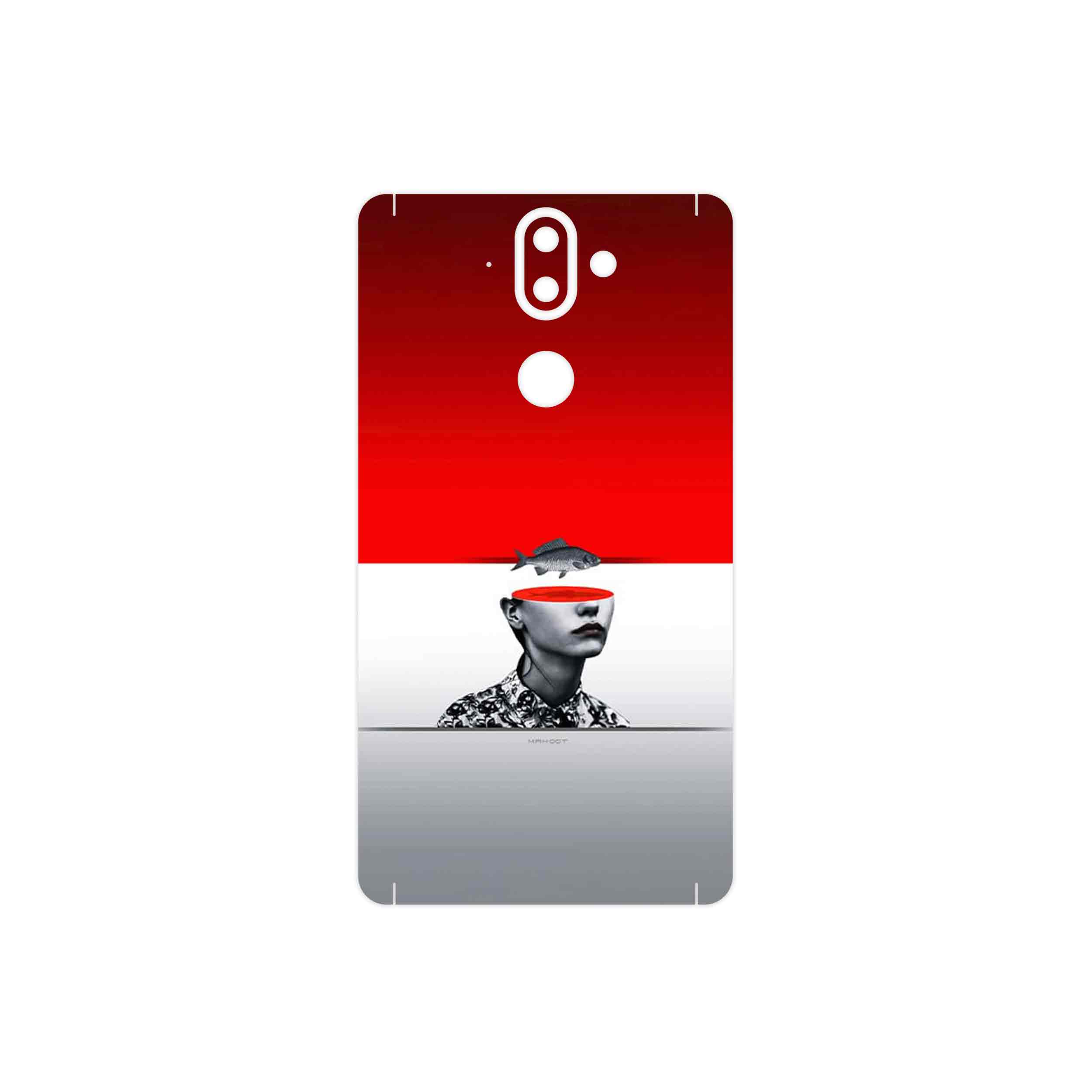 برچسب پوششی ماهوت مدل Collage of surreal Portrait of Women 1 مناسب برای گوشی موبایل نوکیا 8 Sirocco