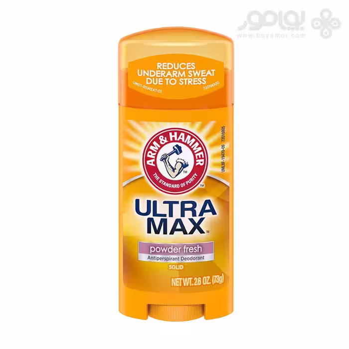 دئودرانت ضد تعریق آرم اند همر مدل ULTRA MAX مدل POWDER FRESH وزن 73 گرم