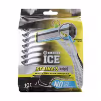 خودتراش مردانه آیس مدل Strike 3 Knight بسته 10 عددی