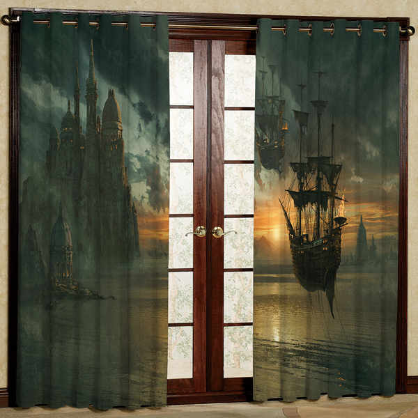 پرده مدل مخمل پانچی کد 6937 سایز 280x140 سانتی متر