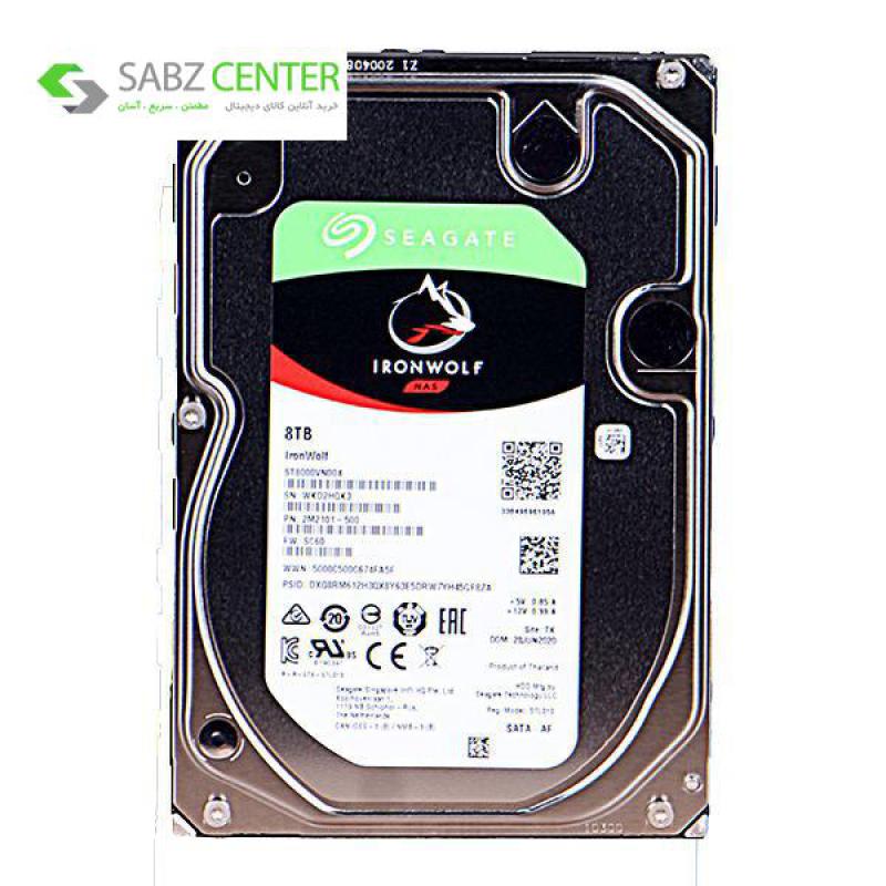 هارددیسک اینترنال سیگیت ST8000VN004 IronWolf 8TB