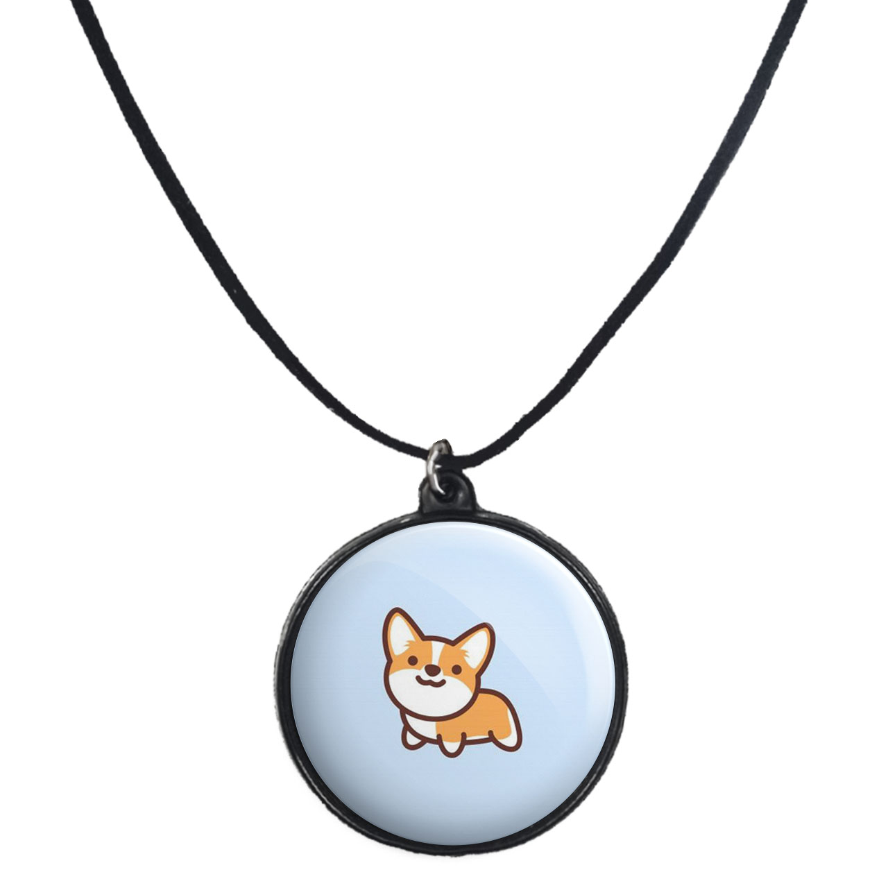 گردنبند پرمانه طرح حیوانات کیوت کد pmb.21452 مدل دو طرفه 