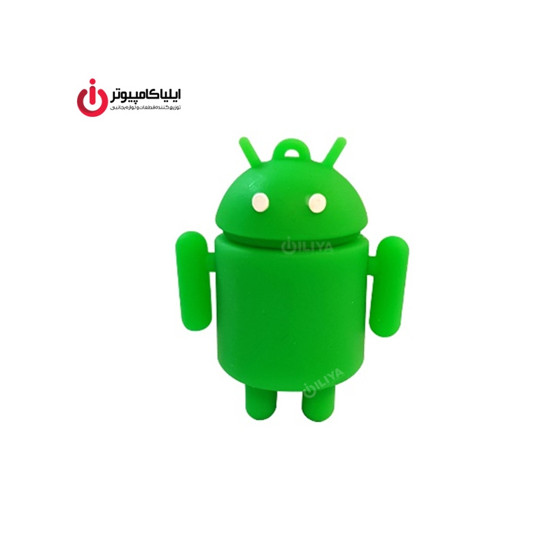 فلش مموری عروسکی کینگ فست مدل AN-10 طرح لوگو اندروید ظرفیت 32 گیگابایت