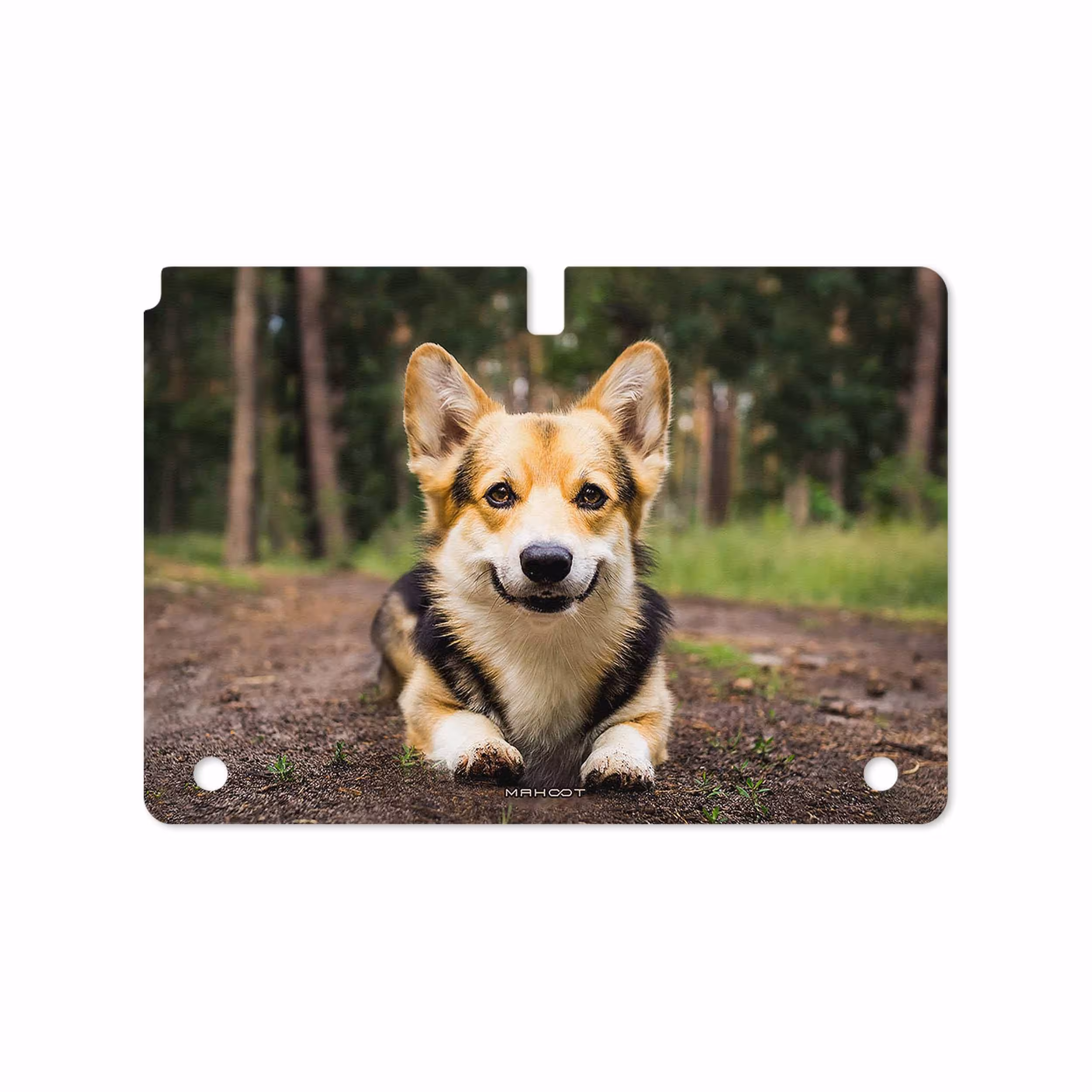 برچسب پوششی ماهوت مدل Dog-2 مناسب برای تبلت سامسونگ Galaxy Note 10.1 2012 N8010