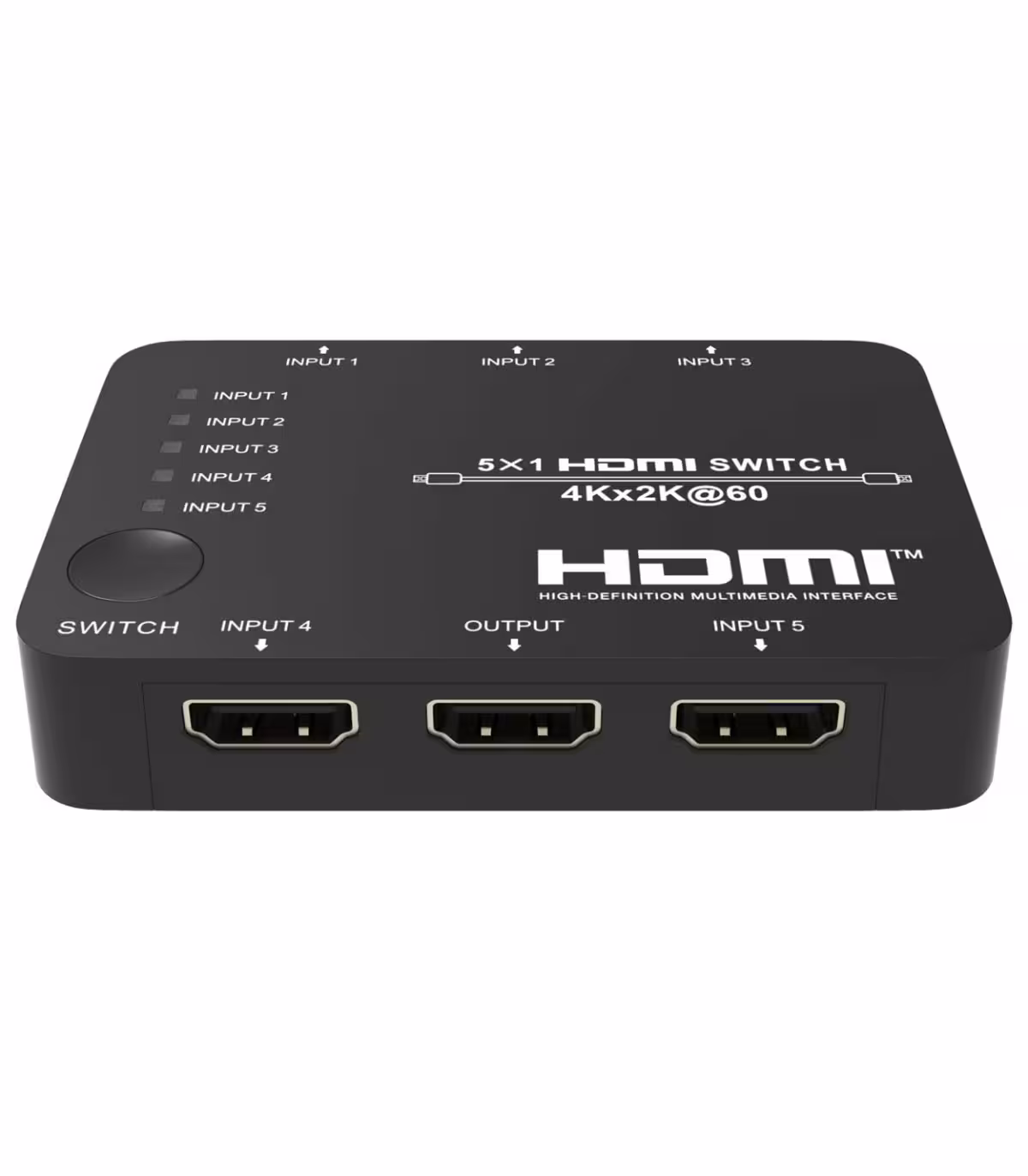 ارسال فوری   ضمانت اصالت کالا   سوئیچ 5 پورت HDMI 2.0 با ریموت کنترل فرانت FN-S251