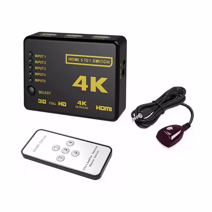 سوییچ 5 پورت HDMI مدل UH-501