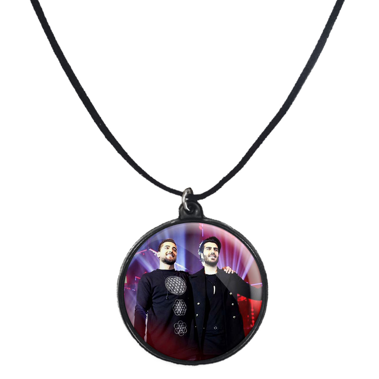 گردنبند پرمانه طرح ماکان بند کد pmb.1378 مدل دو طرفه