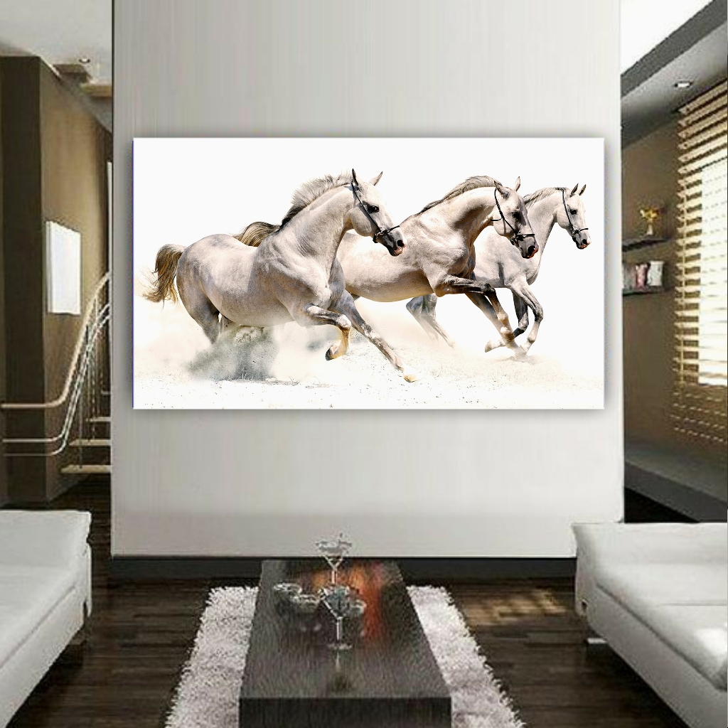 تابلو بوم طرح اسب مدل PT134