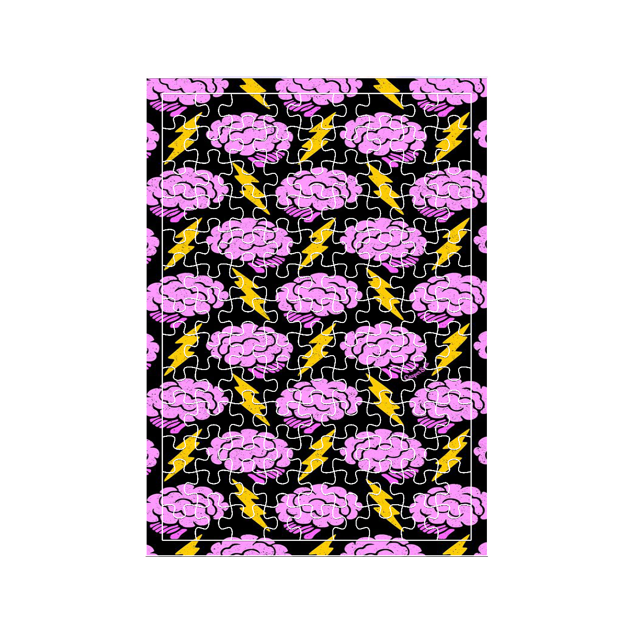 پازل 117 تکه مدل رعد و برق کد 1554