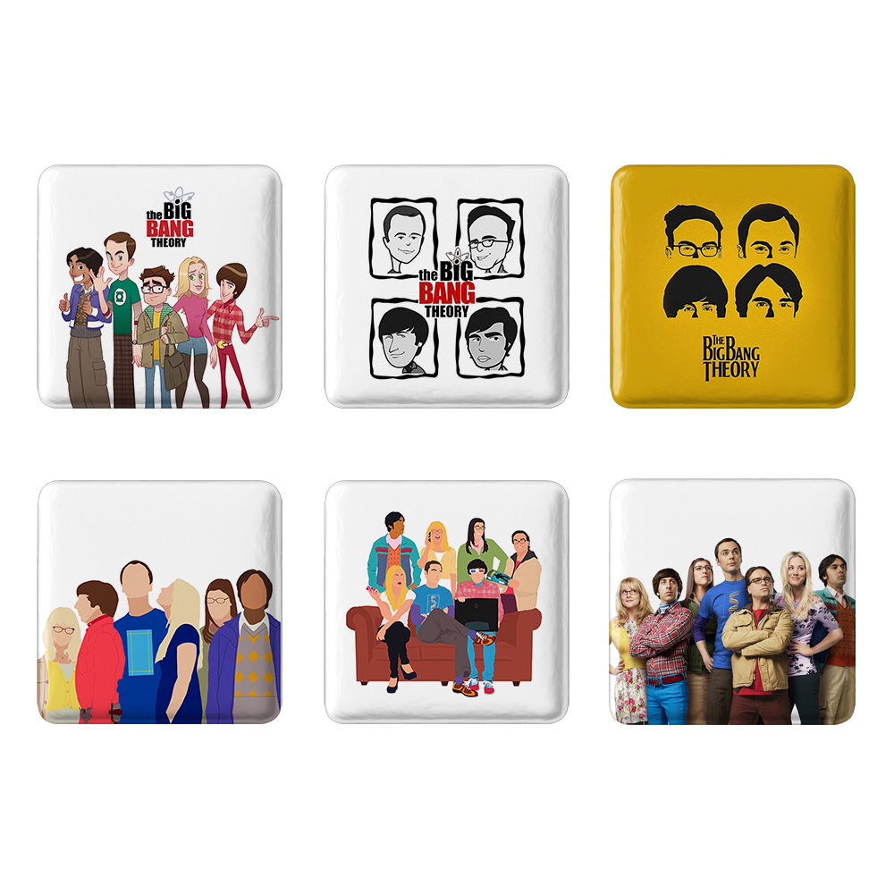 پیکسل خندالو مدل سریال تئوری بیگ بنگ کد 610B مجموعه 6 عددی