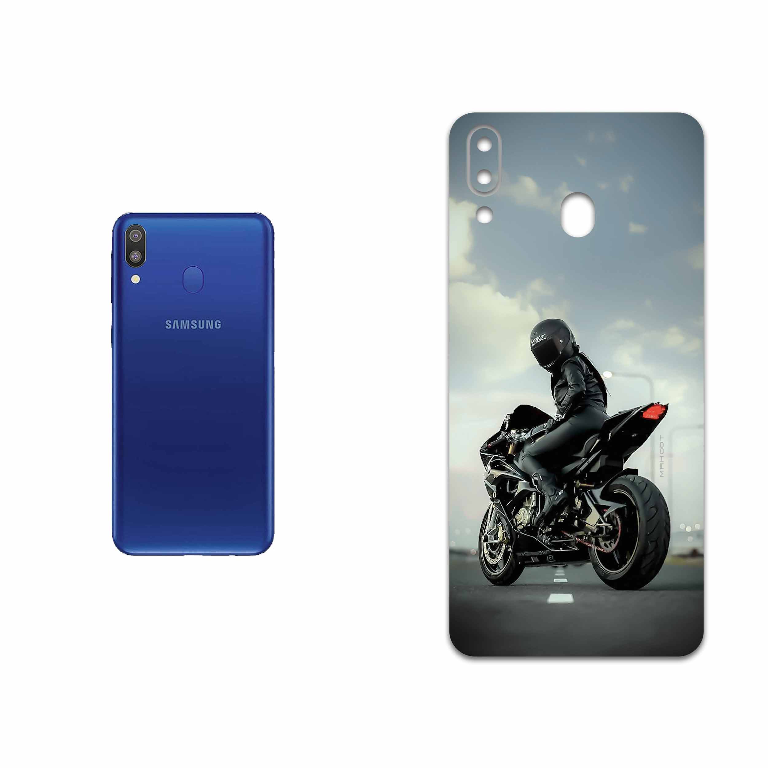 برچسب پوششی ماهوت مدل Motorcycling مناسب برای گوشی موبایل سامسونگ Galaxy M20