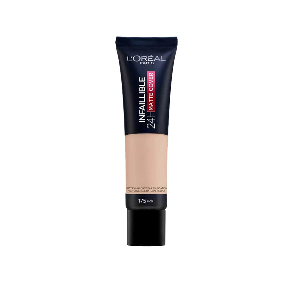 کرم پودر لورال تیوپی اینفالیبل Matte Cover شماره 175 Loreal