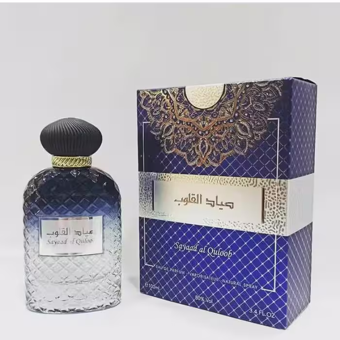 ادکلن صیاد القلوب 100 میل.برند ارض الزعفران.امارات.دبی.اورجینال.