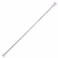 میله پرده حمام روژان مدل صاف کد 90-150