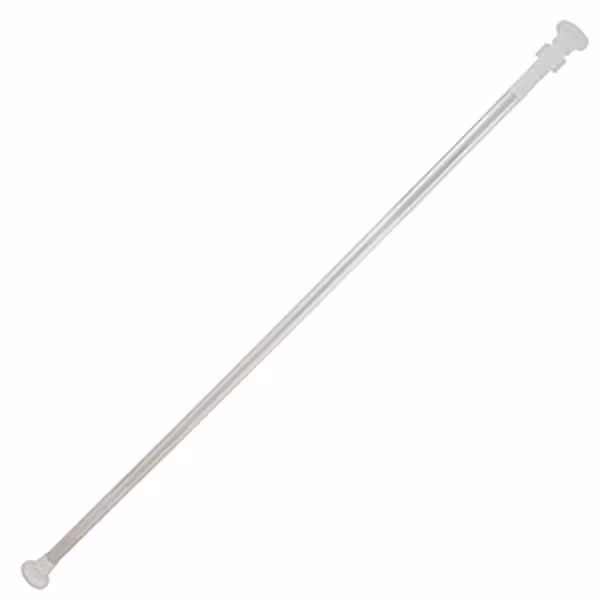 میله پرده حمام روژان مدل صاف کد 90-150