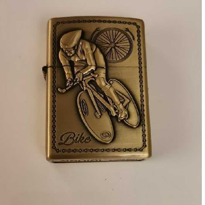 فندک بنزینی کانتای سنگی دوچرخه سوار بسیار زیبا و با کیفیت طرح یک