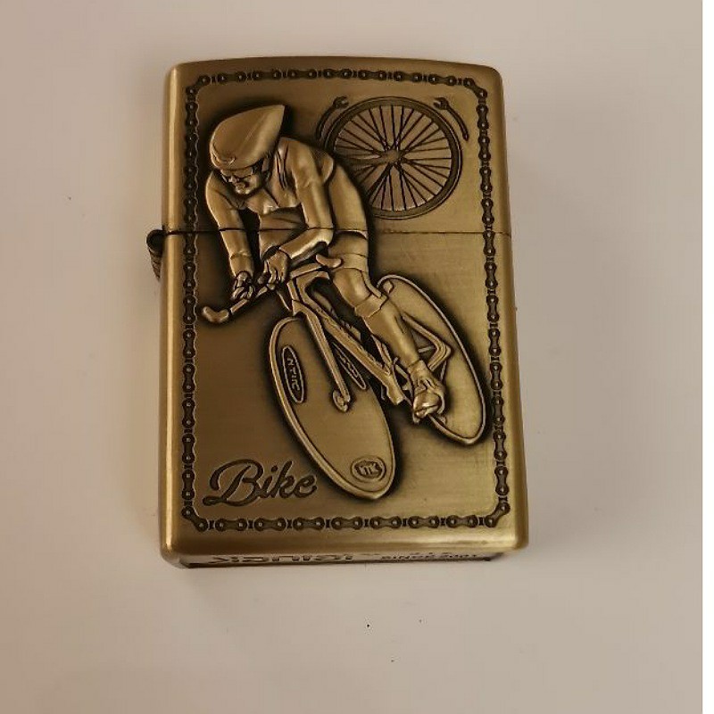 فندک بنزینی کانتای سنگی دوچرخه سوار بسیار زیبا و با کیفیت طرح یک