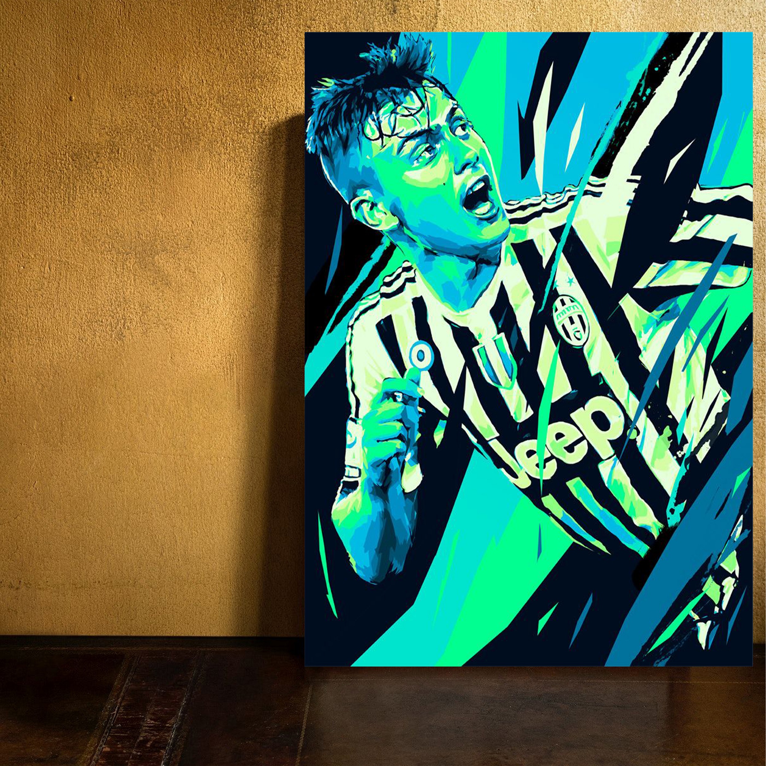 تابلو شاسی طرح ورزشی مدل پائولو دیبالا کد FS27