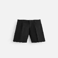 شلوارک مردانه زارا LIMITED EDITION LINEN/COTTON PLEATED BERMUDA SHORTS | تهران زارا TehranZara