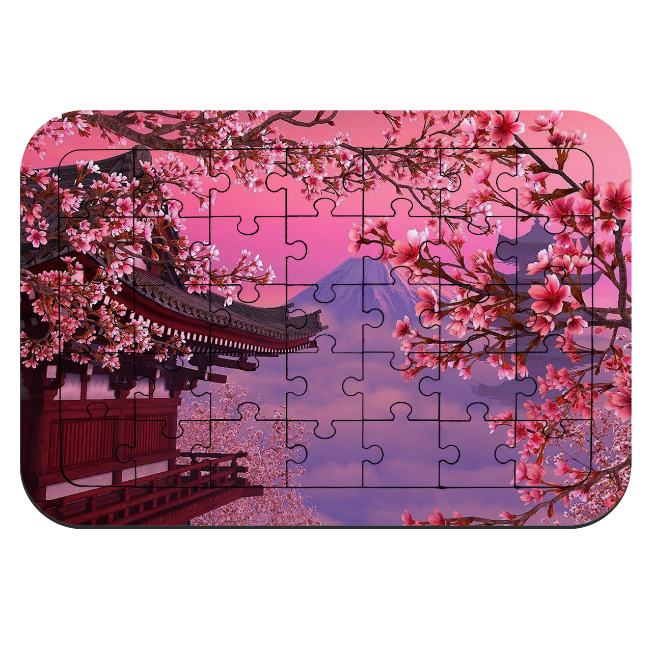 پازل 35 تکه طرح بهار ژاپن مدل NI1480 