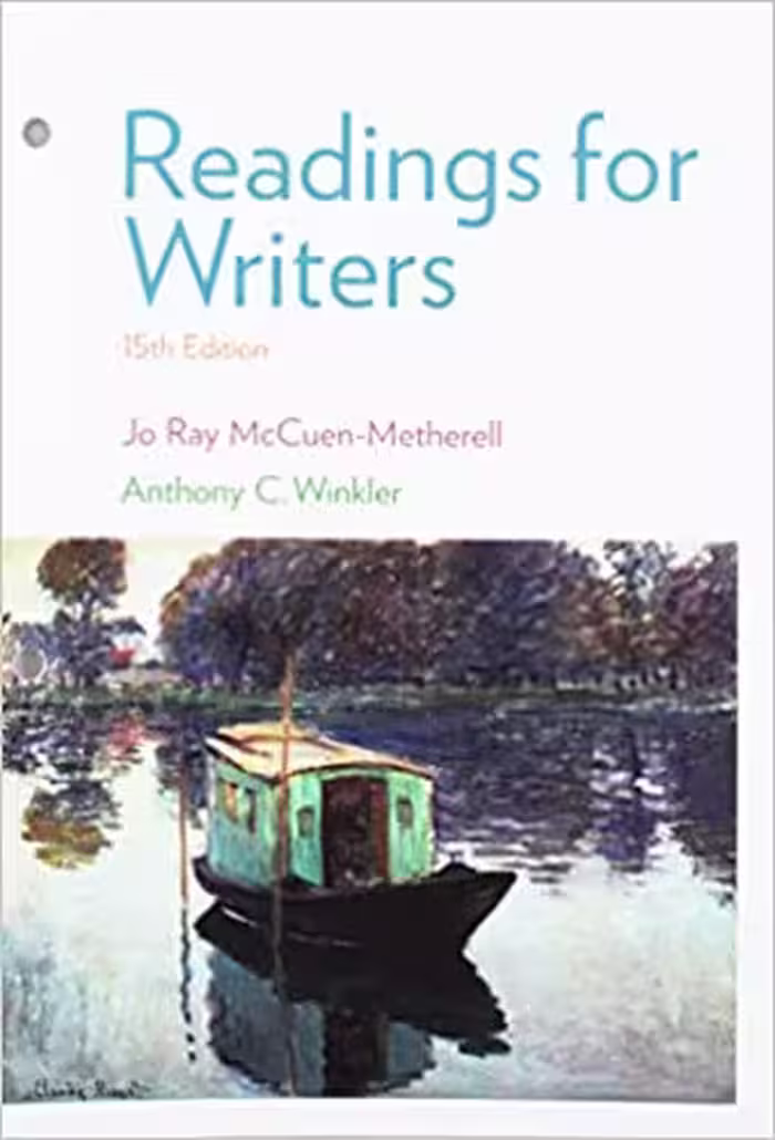 خرید و دانلود نسخه کامل کتاب Readings for Writer (15th Edition) - PDF
