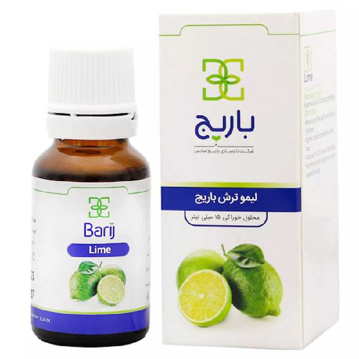 قطره لیمو ترش باریج اسانس 15 میلی لیتر
