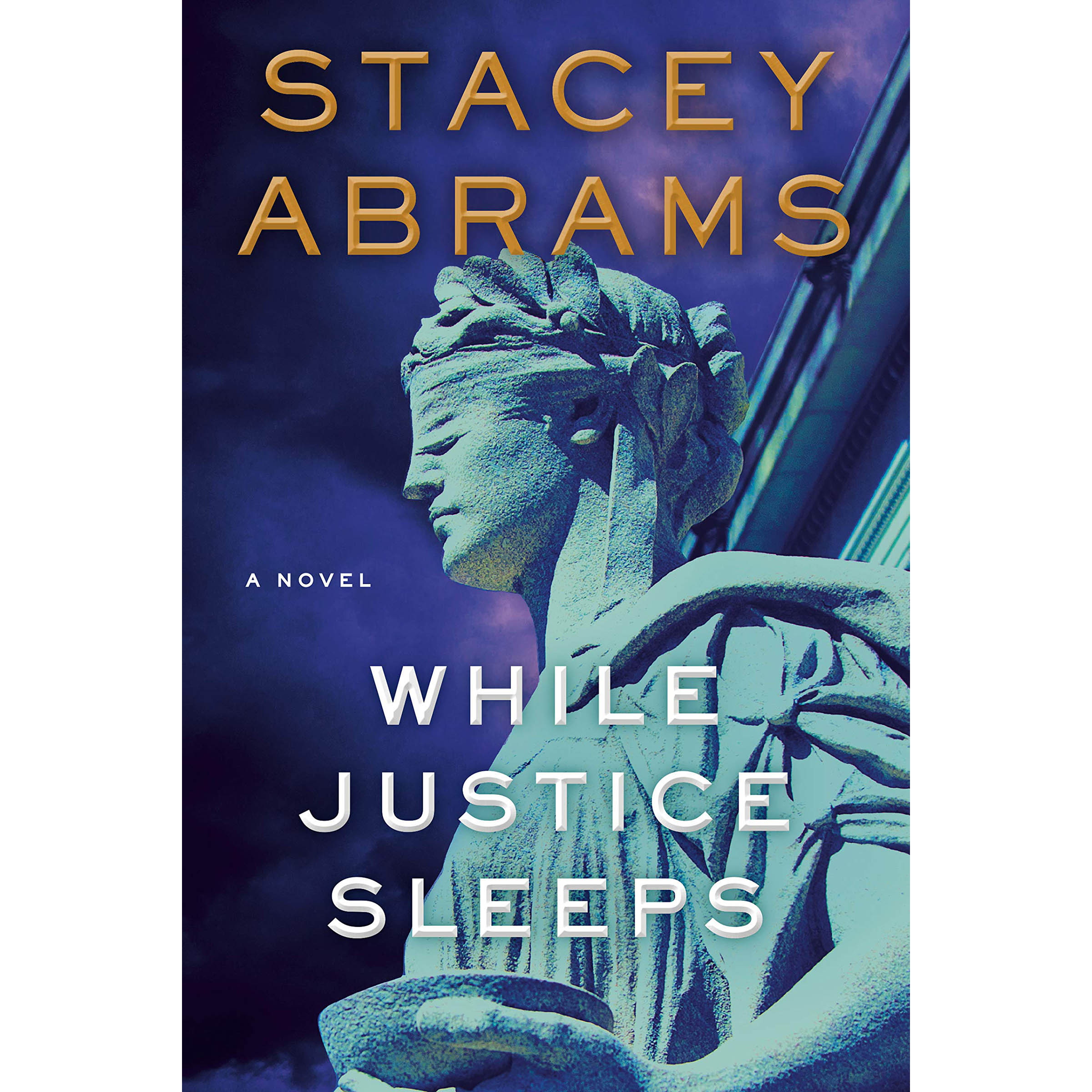 کتاب While Justice Sleeps اثر Stacey Abrams انتشارات Doubleday 
