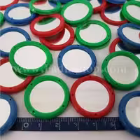 آینه گرد رنگی