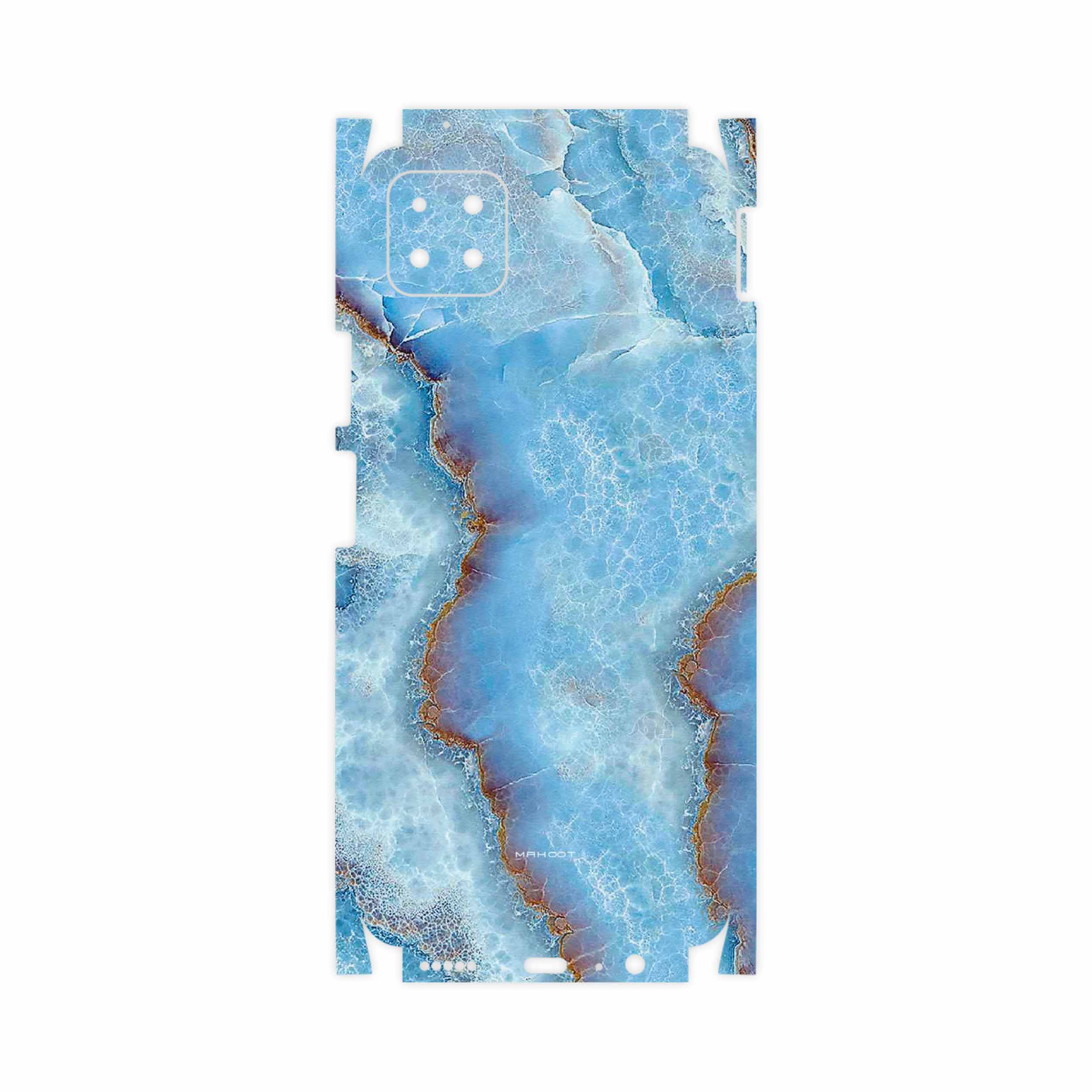 برچسب پوششی ماهوت مدل Blue-Ocean-Marble-FullSkin مناسب برای گوشی موبایل هوآوی Nova Y60