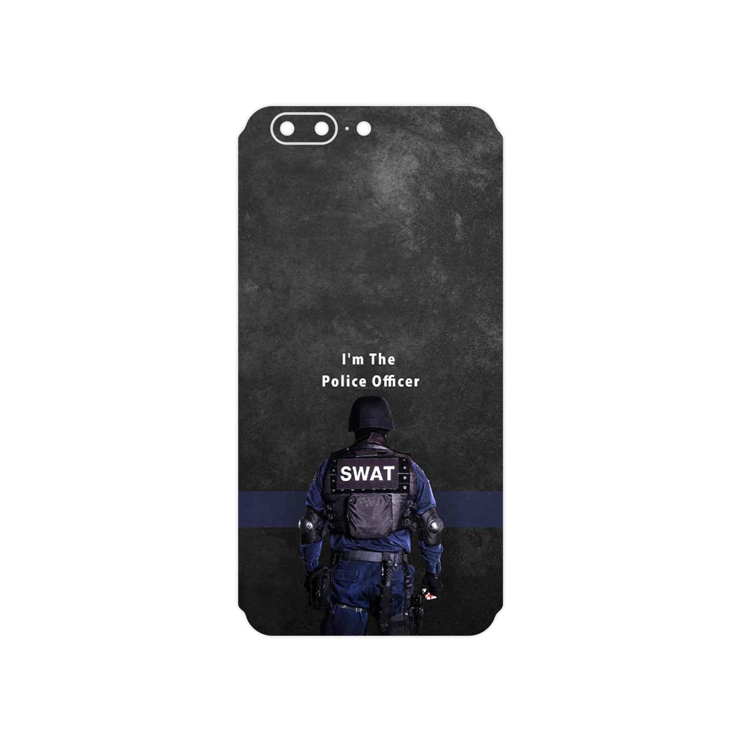 برچسب پوششی ماهوت مدل Police Officer مناسب برای گوشی موبایل وان پلاس 5