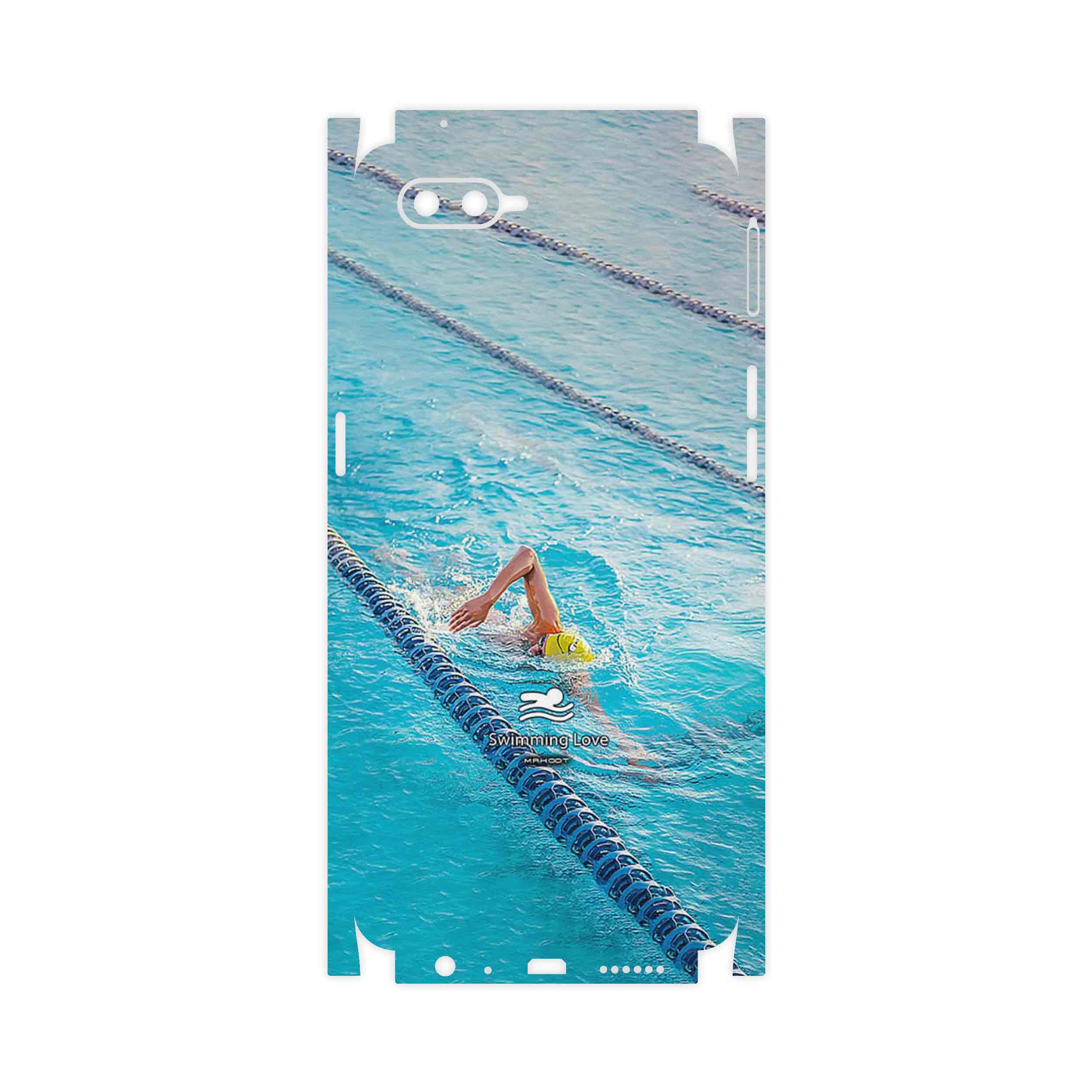 برچسب پوششی ماهوت مدل Swimming-FullSkin مناسب برای گوشی موبایل اپو K1