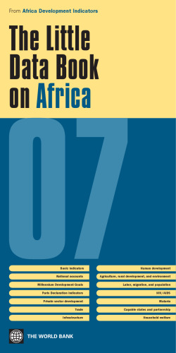 خرید و دانلود نسخه کامل کتاب The Little Data Book on Africa 2007