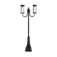 چراغ دو شاخه پارکی و حیاطی بیتانور مدل درتا بلند کد 482922B-96202