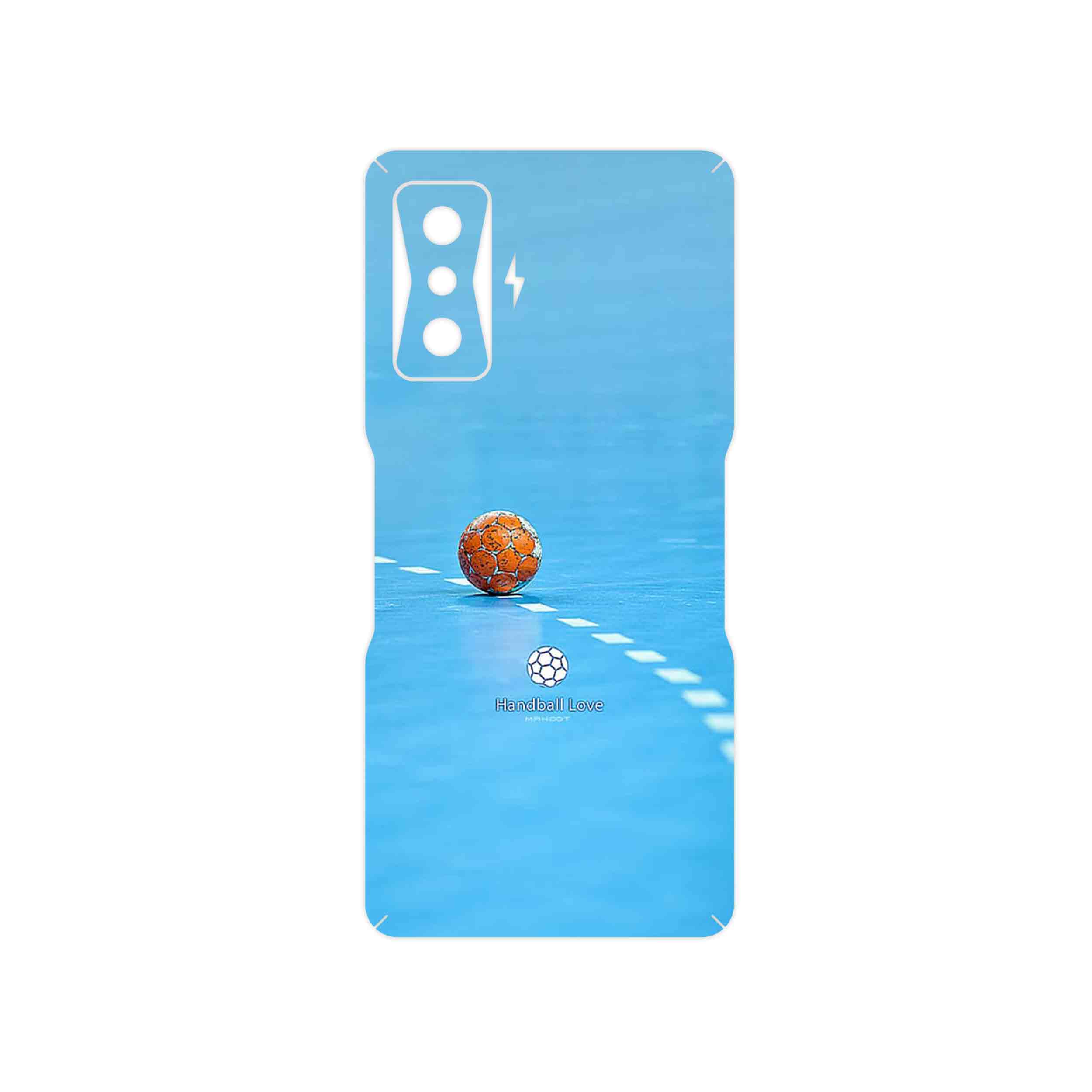 برچسب پوششی ماهوت مدل Handball مناسب برای گوشی موبایل شیائومی Redmi K50 Gaming
