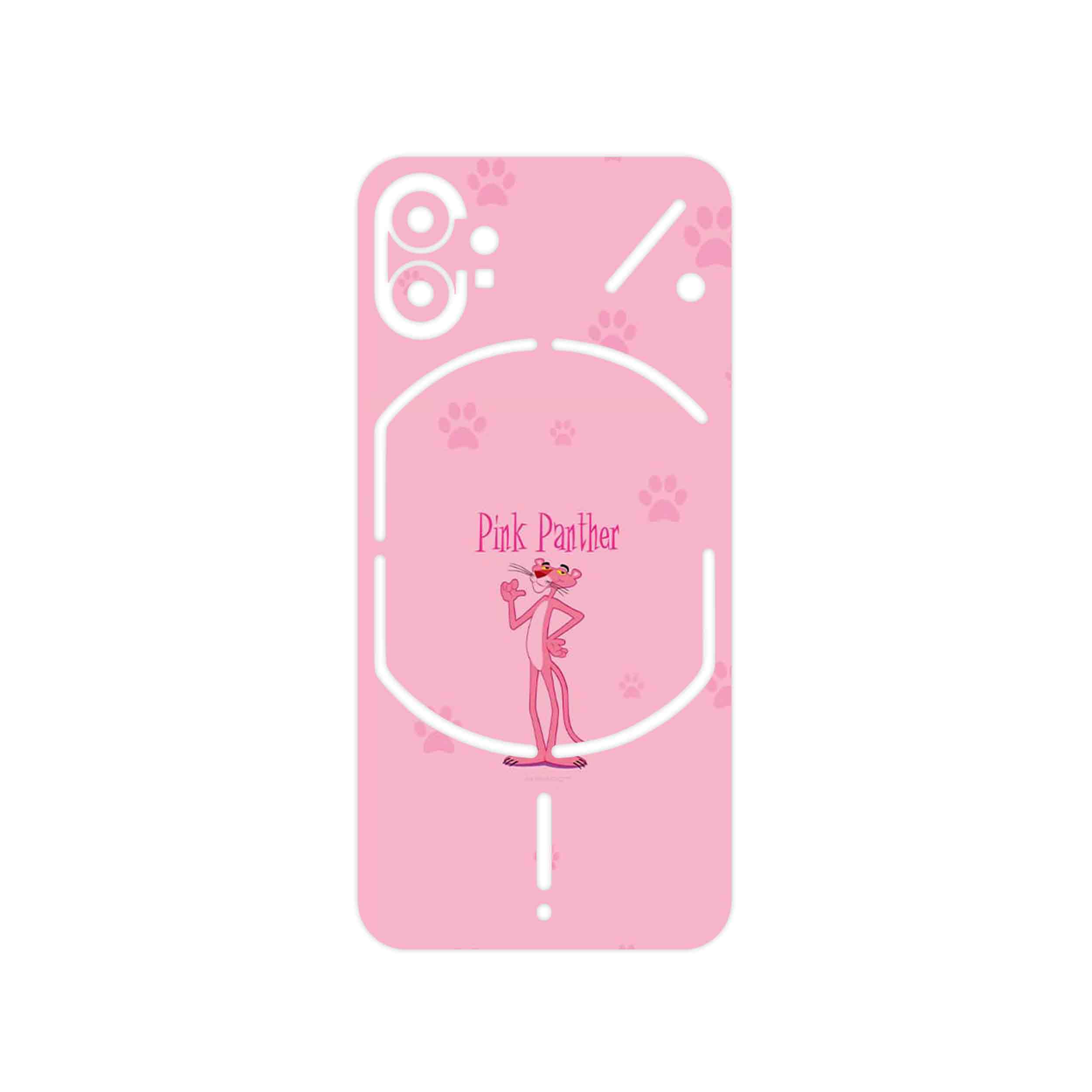 برچسب پوششی ماهوت مدل The Pink Panther مناسب برای گوشی موبایل ناتینگ Phone 1