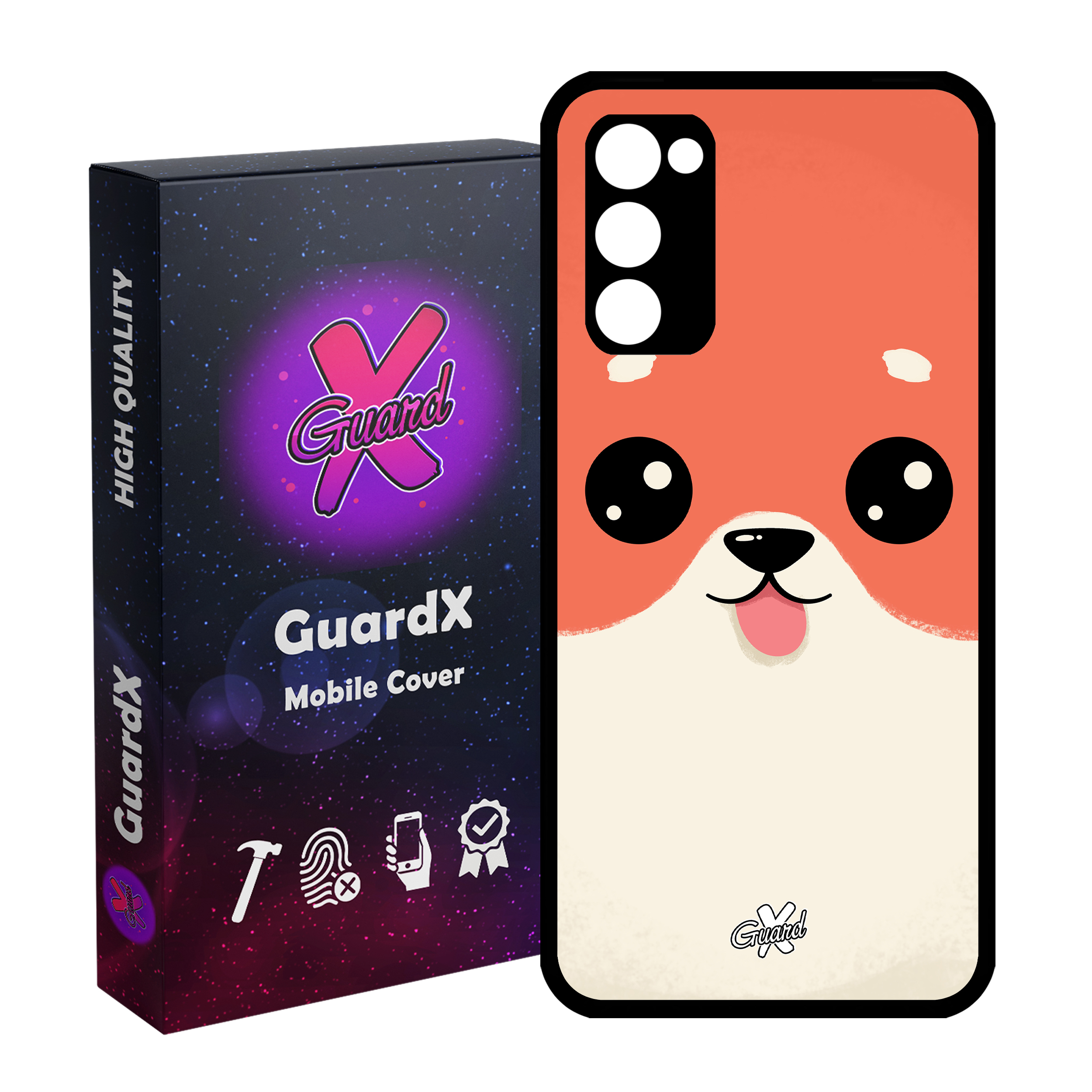 کاور گارد ایکس طرح Pet مدل Glass10186 مناسب برای گوشی موبایل سامسونگ Galaxy S20 FE