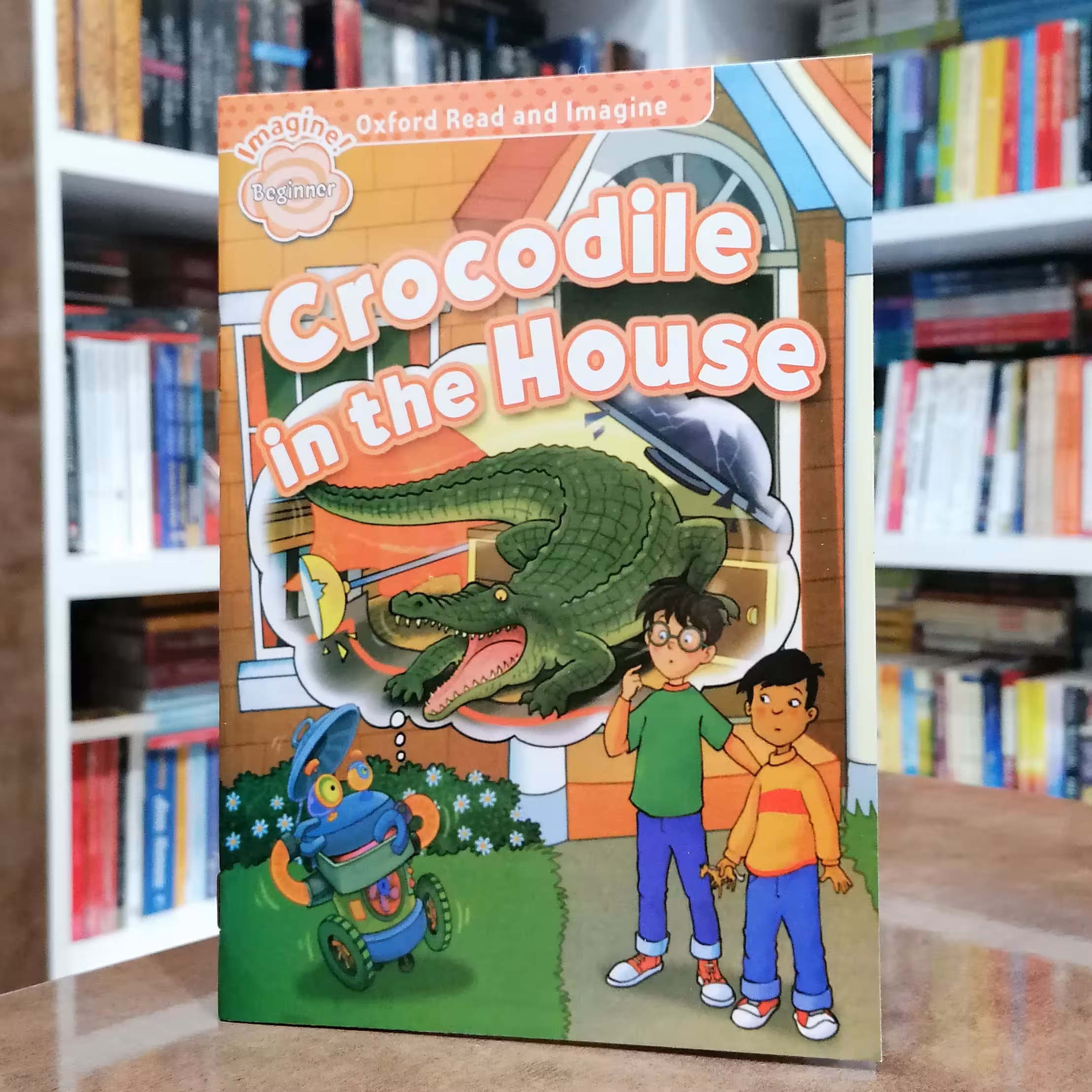 کتاب Oxford Read and Imagine Beginners Crocodile in the House 
