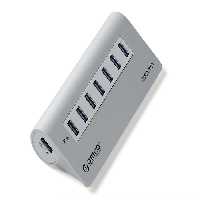 هاب یو اس بی 7 پورت اوریکو همراه آداپتور ام 3 اچ 7